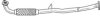 MITSUBISHI MR552091 Exhaust Pipe